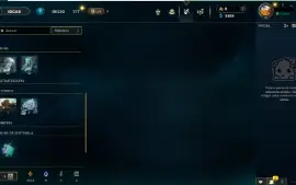 conta league of legends platina