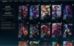 Conta League of legends