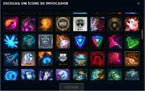CONTA LEAGUE OF LEGENDS - BORDA DE DIAMANTE