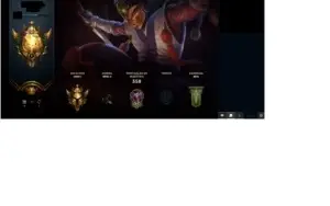 CONTA DE LOL GOLD 1