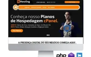 Script PHP Responsivo para Hospedagem