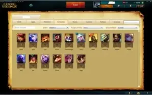 CONTA DE LEAGUE OF LEGENDS UNRANKED 16 Champs - 4 skins