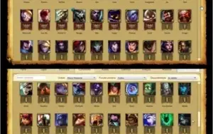 LEAGUE OF LEGENDS CONTA... 50 SKINS E 95 CAMPEÕES - P3