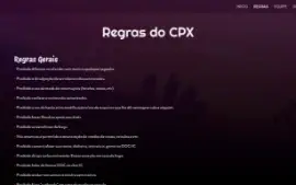 Site Para Cidades Roleplay (Fivem, Samp, Mta, Etc)