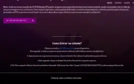 Site Para Cidades Roleplay (Fivem, Samp, Mta, Etc)
