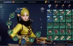 VENDO CONTA MIR4 LVL 45, 44MIL DE POWER COM VALES LIBERADOS