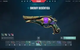 Vendo Conta de Valorant platina,cheia de skins e com passe