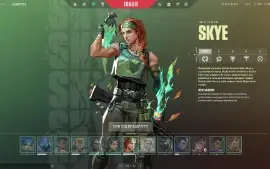 Vendo Conta de Valorant platina,cheia de skins e com passe