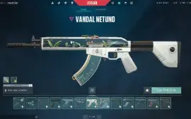 Vendo Conta de Valorant platina,cheia de skins e com passe