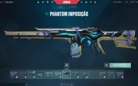 Vendo Conta de Valorant platina,cheia de skins e com passe