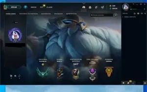 Conta League  Of legends