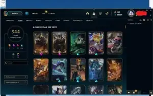 Conta League  Of legends