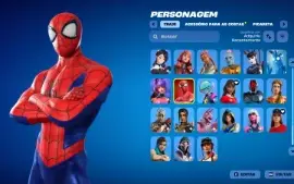 Conta Fortnite | 115 Skins | Spider-Man | Entrega automática