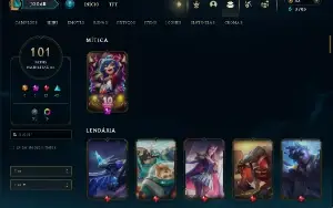 Fullacesso - Conta De 2017 - 101 Skins - Level 309 - 130 Cam