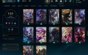 Fullacesso - Conta De 2017 - 101 Skins - Level 309 - 130 Cam