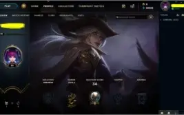 Conta lol NVL 25, mais de 20 campeões e skins