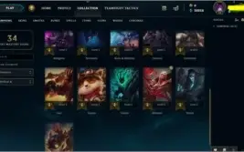 Conta lol NVL 25, mais de 20 campeões e skins