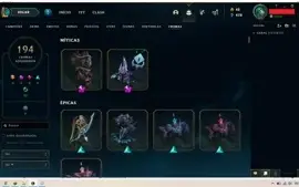 CONTA LOL COM TODAS AS SKINS(1359 ATÉ O MOMENTO)