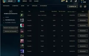 Conta Bronze 3 com 20 Champs e 1 Skin + 1 Fragmento de skin