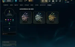 Unranked com 50 Champs e 11 Skins ( ex bronze )