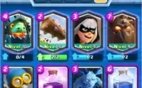 Conta Clash Royale 4 Lendarias / LVL 10/ 3200 Trofeus BARATO