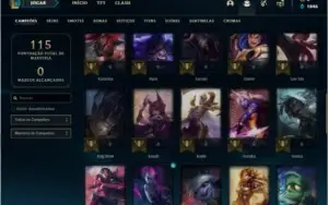 Conta lol League of Legends - Platina 1