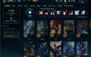 Prata 4 com 40 Champs e 6 Skins +2 Fragmentos