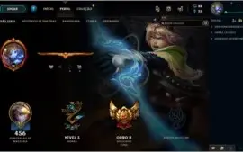Vendo Conta Level 90 com 88 Skins e 127 Campeões