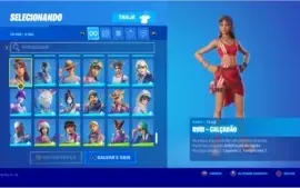 Conta Fortnite - 313 Skins; 106 Picaretas.