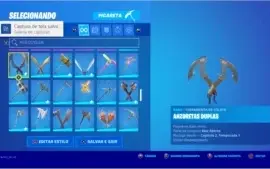 Conta Fortnite - 313 Skins; 106 Picaretas.