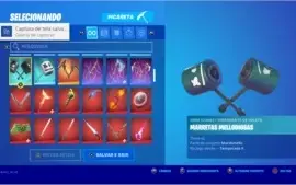 Conta Fortnite - 313 Skins; 106 Picaretas.