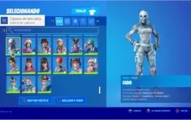 Conta Fortnite - 313 Skins; 106 Picaretas.