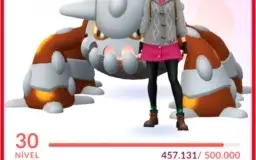 Pokémon Go - Conta Lv30, 10 Lendarios, 22 Pokemons 100%