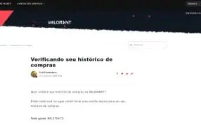 Conta valorant R$3400 gastos em skins