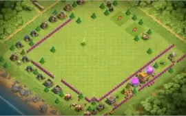 Clash Of Clans Cv6 No defenser full