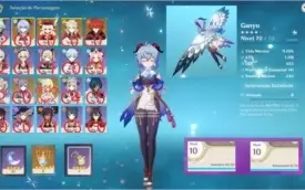 Genshin Impact AR44+ GANYU, KLEE, ALBEDO, DILUC, KEQING