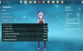 Genshin Impact AR44+ GANYU, KLEE, ALBEDO, DILUC, KEQING