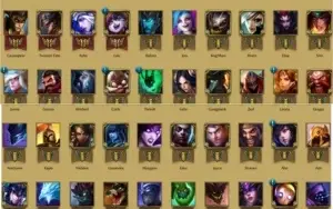 CONTA DIAMANTE 3 // 121 CAMPEÕES // 46 SKINS // 9 RUNE PAGES