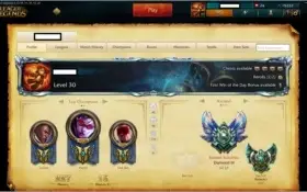 CONTA DIAMANTE 3 // 121 CAMPEÕES // 46 SKINS // 9 RUNE PAGES
