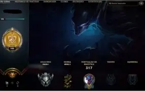 CONTA DE LOL - COM 90 CAMPEÕES COM 23 SKINS
