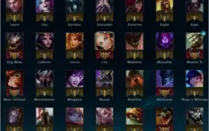 CONTA DE LOL - COM 90 CAMPEÕES COM 23 SKINS