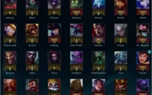 CONTA DE LOL - COM 90 CAMPEÕES COM 23 SKINS