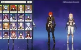 ❄AR40❄GANYU+EULA+DILUC+JEAN+KEQING❄