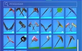 Conta fortnite com skins exclusivas