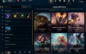 Conta sem elo lol upada a mão