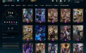 Conta De Lol / Várias Skins Prestígio + Elo Alto