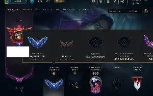 Conta De Lol / Várias Skins Prestígio + Elo Alto
