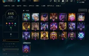 Conta De Lol / Várias Skins Prestígio + Elo Alto