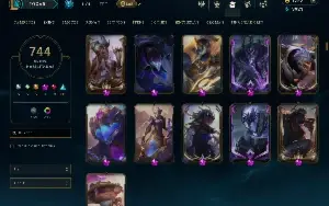 Conta De Lol / Várias Skins Prestígio + Elo Alto