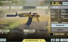 Conta de Cod Mobile com Várias Skins